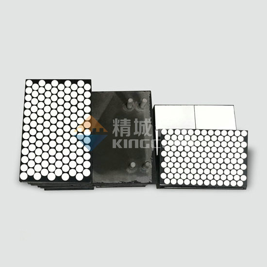 三合一耐磨陶瓷襯板(NMC-JT)-陶瓷橡膠復合鋼板