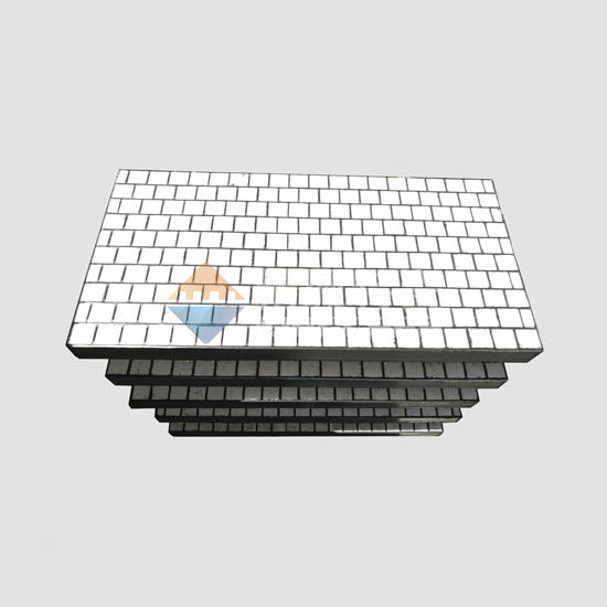 三合一耐磨陶瓷襯板(NMC-JT)-陶瓷橡膠復合鋼板